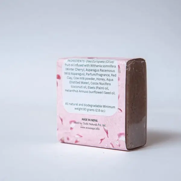 Rose Soap - 80g - Image 2